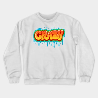 Crazy Graffiti Crewneck Sweatshirt